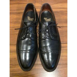 Allen Edmonds Clifton black leather cap toe oxford dress shoe - 10.5 - 3308